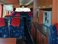 VIP-bus interieur 29 personen